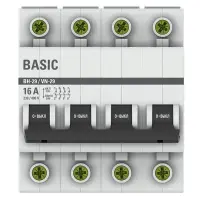 Выключатель нагрузки 4P ВН-29, EKF Basic