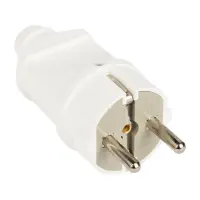 Вилка прямая с/з, 16А 250В PROxima, EKF