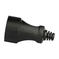 Гнездо штепсельное с/з черная, ПВХ 16A 250B PROxima, EKF