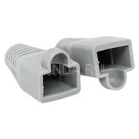 Колпачок изолирующий TERACOM для коннекторов RJ-45 PVC серый (упак,50шт), EKF