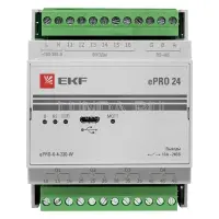 Контроллер базовый ePRO24 удаленного управления 6вх\4вых 230В WiFi PROxima, EKF