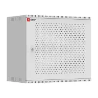 Шкаф телекоммуникационный настенный разборный 9U (600х350) дверь перфорированная, Astra серия PROxima, EKF