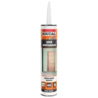 Клей для стеновых панелей каучуковый 48А, Soudal