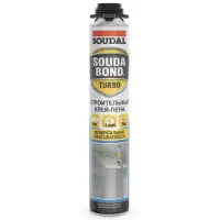Пистолетный клей-пена SOUDABOND "TURBO", Soudal