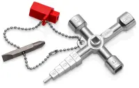 Ключ крестовой Profi-Key 4-лучевой для стандартных шкафов, 90 мм, Knipex