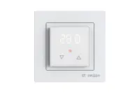 Терморегулятор Room, с комбинацией датчиков, белый, 16А, Ридан