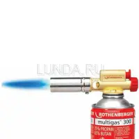 Горелка EASY FIRE с баллоном Multigas 300, Rothenberger