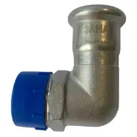 Угольник-пресс 90° NiroPress ВПр-НР, тип 91092AG.3, ЗАНА