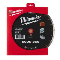 Диск алмазный сегментный SUDD 350мм, Milwaukee