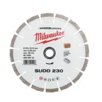 Диск алмазный сегментный SUDD SPEEDCROSS, Milwaukee