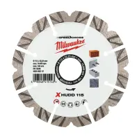 Диск алмазный сегментный X-HUDD 115мм SPEEDCROSS™, Milwaukee