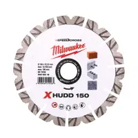 Диск алмазный сегментный X-HUDD 150мм SPEEDCROSS™, Milwaukee