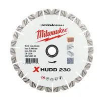 Диск алмазный сегментный X-HUDD SPEEDCROSS, Milwaukee