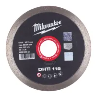 Диск алмазный сплошной DHTi, Milwaukee