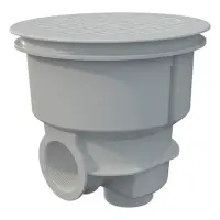 Слив донный "Norm" с плоской решеткой, для бетонных басcейнов, AstralPool
