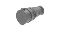 Розетка 1-м MultiSet 16А IP44 с заземл. каучук, Systeme Electric