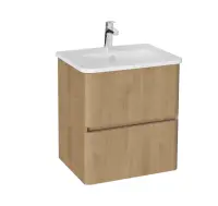 Тумба с 2 ящиками с раковиной Mia Plus Round, Vitra