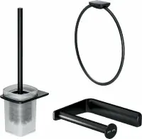Набор аксессуаров для зоны туалета Inspire V2.0, черный, AM.PM