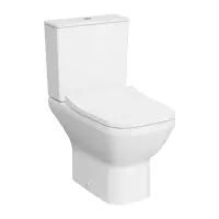 Унитаз напольный безободковый Integra Square Open-Back, Vitra