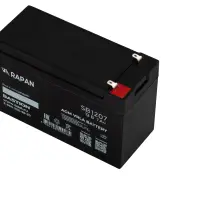 АКБ свинцово-кислотная RAPAN SB 1207 тип AGM 12V 7Ач Iзар.2,1А, ножевые клеммы, Бастион