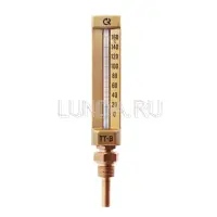 Промышленный стеклянный термометр прямой ТТ-В, Росма