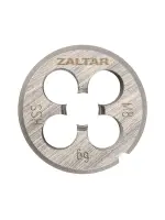 Плашка круглая резьбонарезная HSS, DIN 223 B (DIN EN 22568), Zaltar