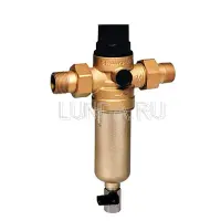 Фильтр сетчатый для горячей воды с прямой промывкой MiniPlus-FK06, Honeywell Braukmann
