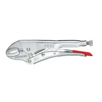 Клещи зажимные оцинкованные, глянцевая поверхность, KNIPEX