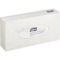 Салфетки косметические Premium 120380 2-слойные (100 штук в упаковке), Tork
