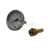 Термометр биметаллический, тип А50.10 (63 мм, алюминий), Wika
