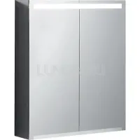 Зеркальный шкаф Option с подсветкой и двумя дверьми , Geberit