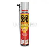 Полиуретановый клей в аэрозоле Soudabond Easy, Soudal