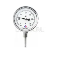 Термометр биметаллический коррозионностойкий, тип БТ (серия 220), радиальный, Росма