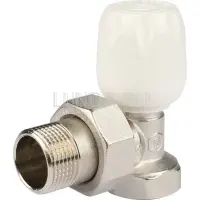Ручной терморегулирующий клапан, тип SVRs-1152, угловой, с неподъемным шпинделем, Stout