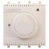 Avanti Термостат ''Ванильная дымка'' для теплых полов, 2 модульный, DKC
