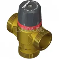 Термостатический смесительный клапан для систем отопления и ГВС RVM, НР, боковое смешивание, Rommer