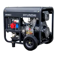 Генератор дизельный DHY 8000LE-3, Hyundai
