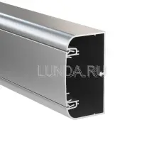 Кабель-канал 90x50 алюминиевый серый металлик IN-Liner AERO, DKC