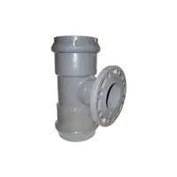 Тройник переходной с ПВХ фланцем 90° PN10, AquaViva