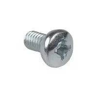 Винт М6x10 с полукруглой головкой DIN 7985, EKF