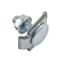 Винтовой соединительный комплект одинарный 6х20 (Винт М6+гайка) (50 шт) INOX, EKF